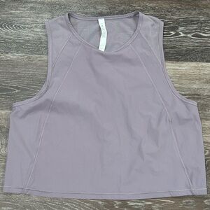 Lululemon running tank- cropped